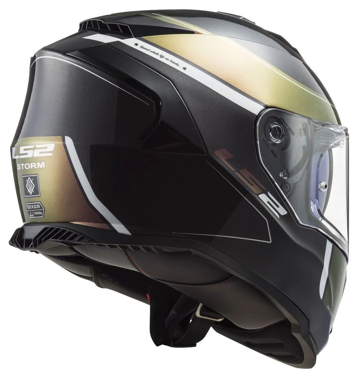 Richa FF800 Storm II Velvet Motorhelm 4 Richa FF800 Storm II Velvet Motorhelm - Afbeelding 2
