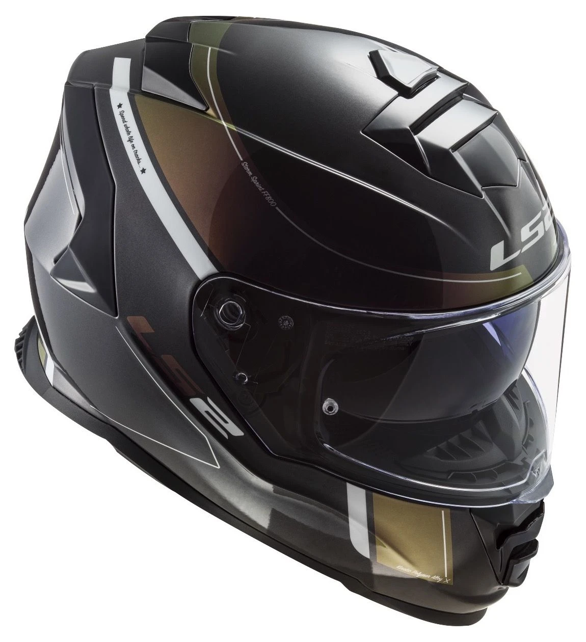 Richa FF800 Storm II Velvet Motorhelm 6 Richa FF800 Storm II Velvet Motorhelm - Afbeelding 4