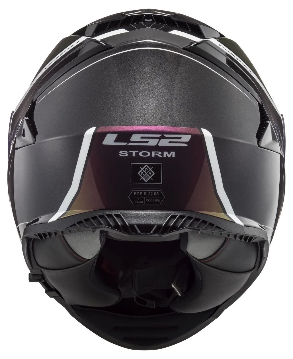 Richa FF800 Storm II Velvet Motorhelm 10 Richa FF800 Storm II Velvet Motorhelm - Afbeelding 8